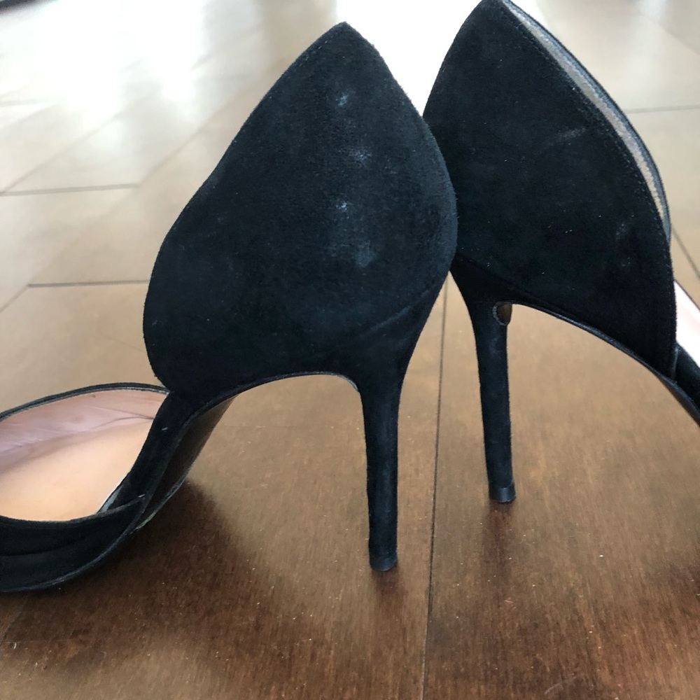 Stuart Weitzman For Scoop Black Suede D’orsay 7 - image 7